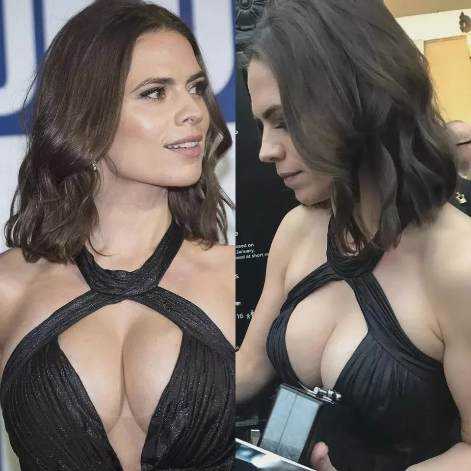 I love Hayley Atwell's juicy tits