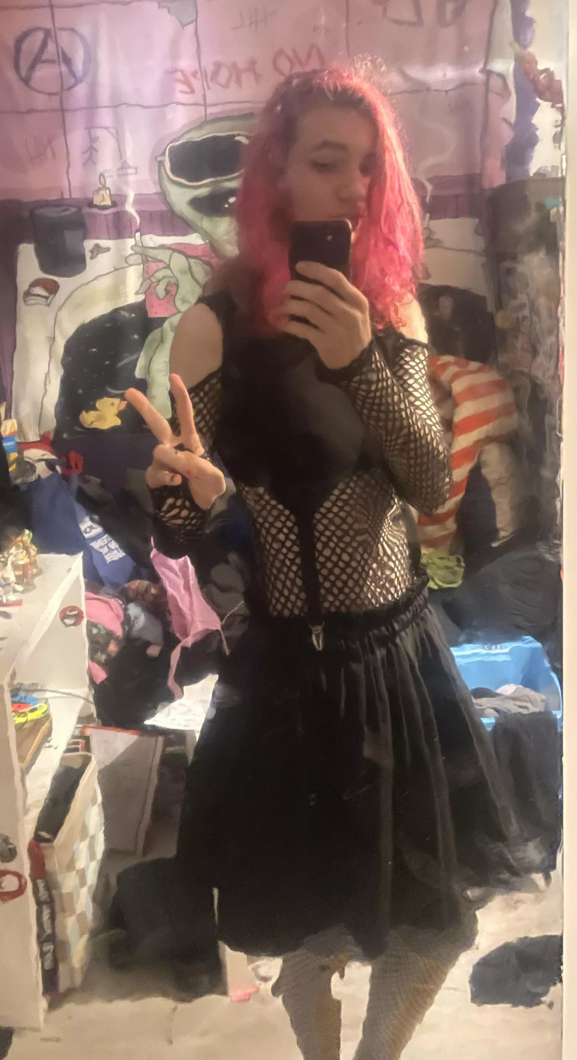 I think I looked cute , don’t know if am ~