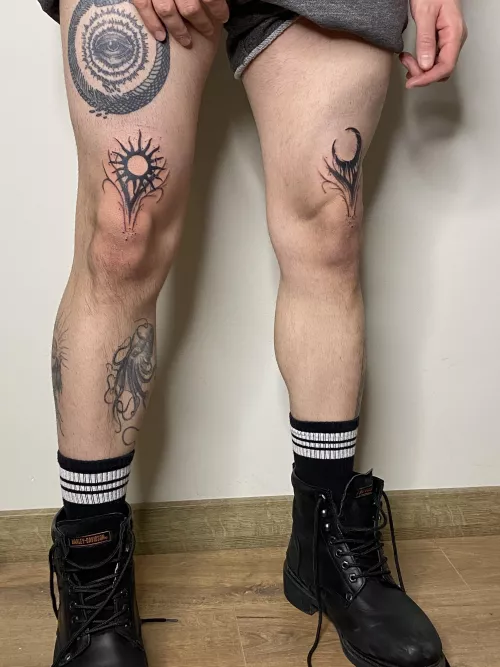 leg tats?