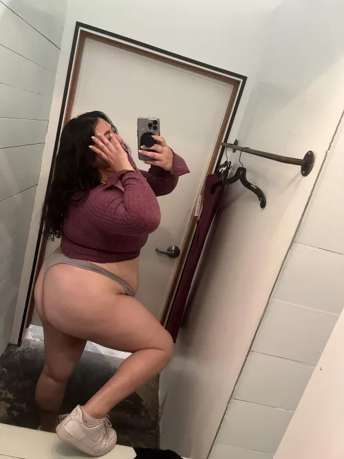 Make me yours and bend me over in the dressing room