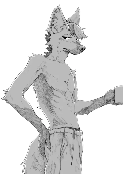 Morning Coffee [Hot_Dog_Wolf]