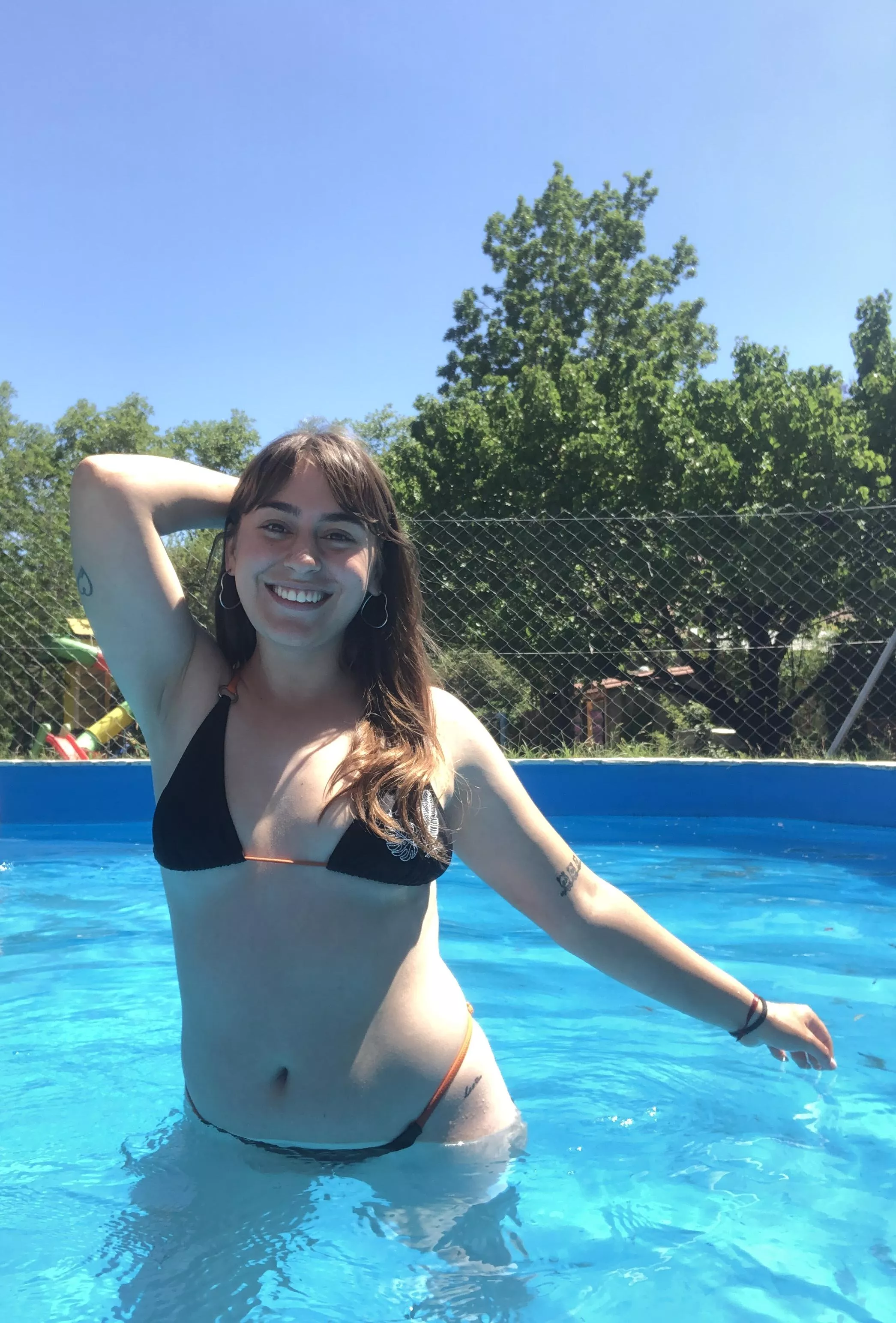 my daddy says I look better without a bikini