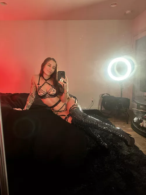 Not all demons have horns, some have thigh high boots  