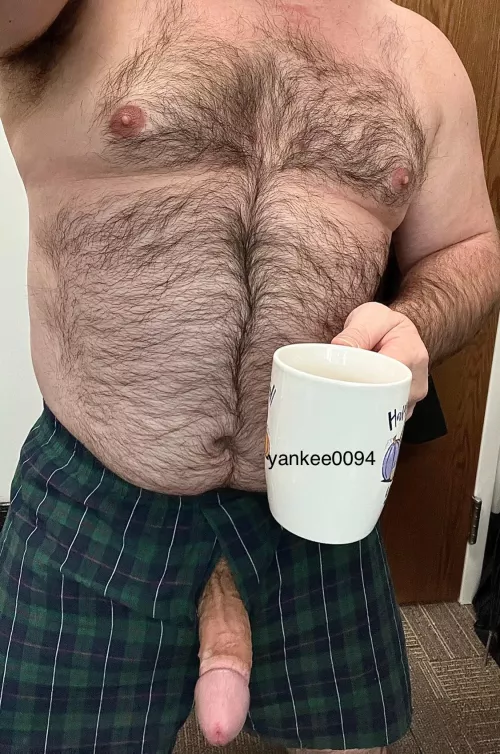 Not as chilly as it has been, but still time for afternoon coffee. Join me in my office? I have a lot to share.