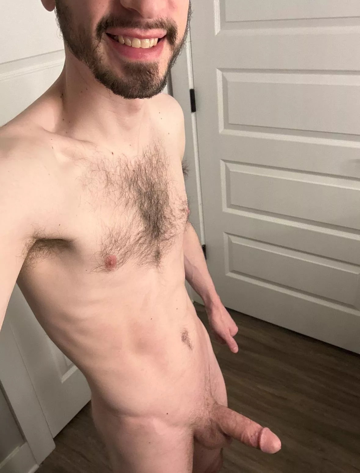 Not even fully hard lol..😜