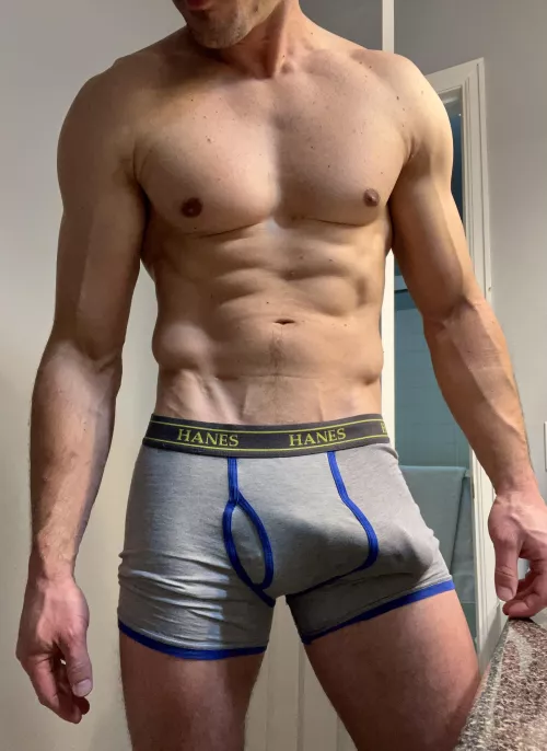 Old Hanes doing their job