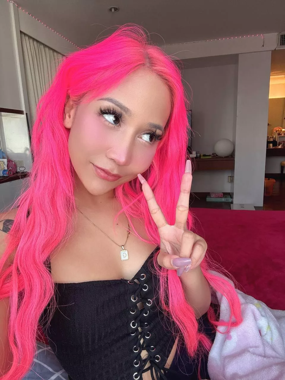 pink hair is a best color