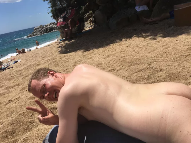 Playa Cala Sa Boadella in Spain. Want to go back :)