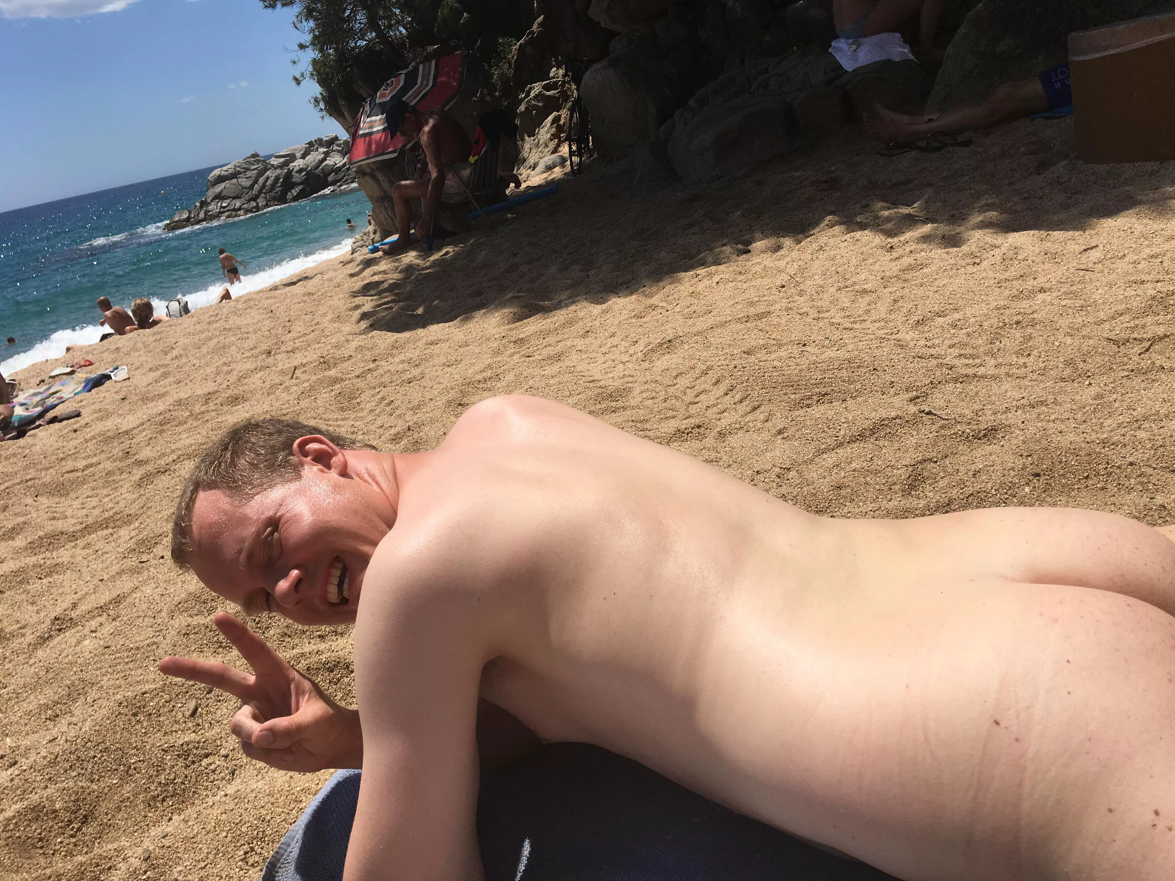 Playa Cala Sa Boadella in Spain. Want to go back :)