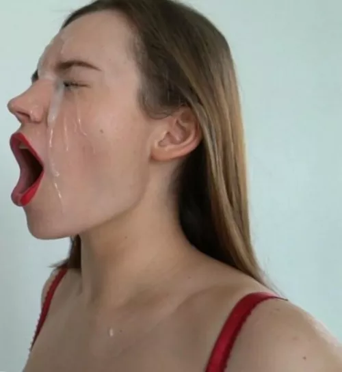 Please cum all over my face