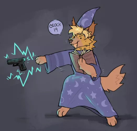 practicing the forbidden arts (a commission for YeenusBeanus on twitter)