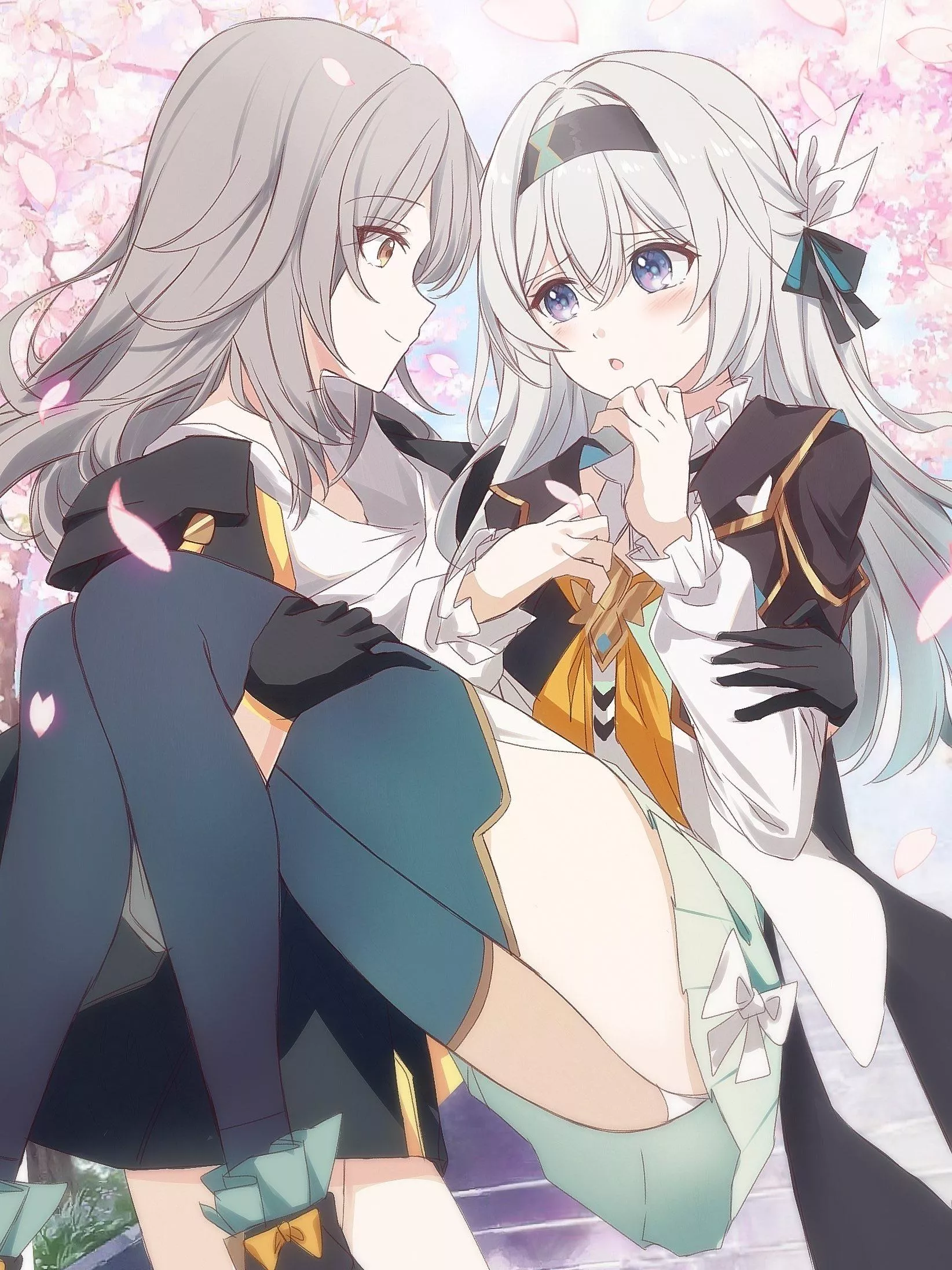 Stelle and Firefly[Honkai: Star Rail]