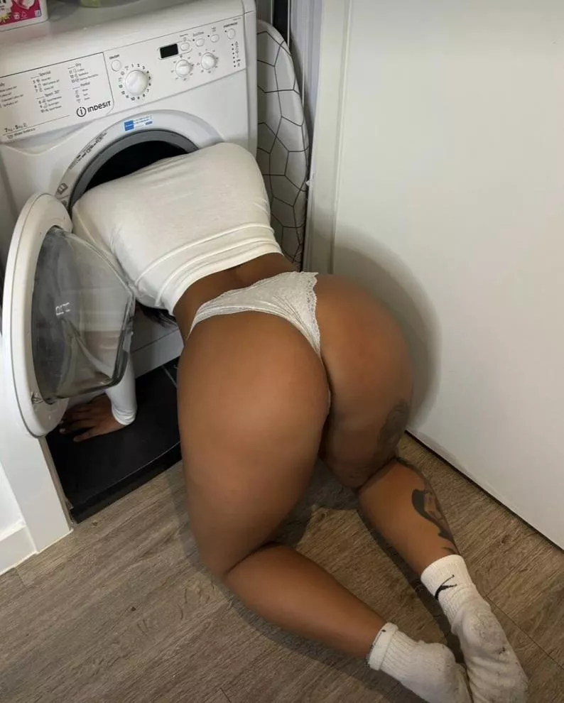 stuck in the washer