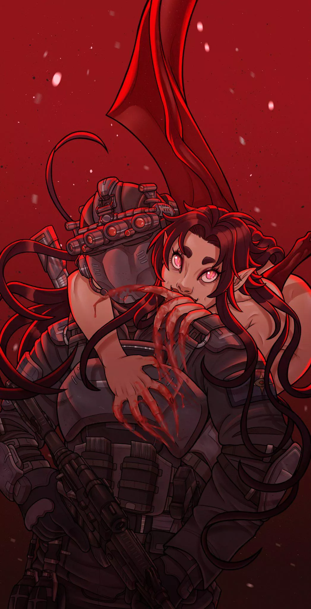 Succubus and robot - Scoutsart