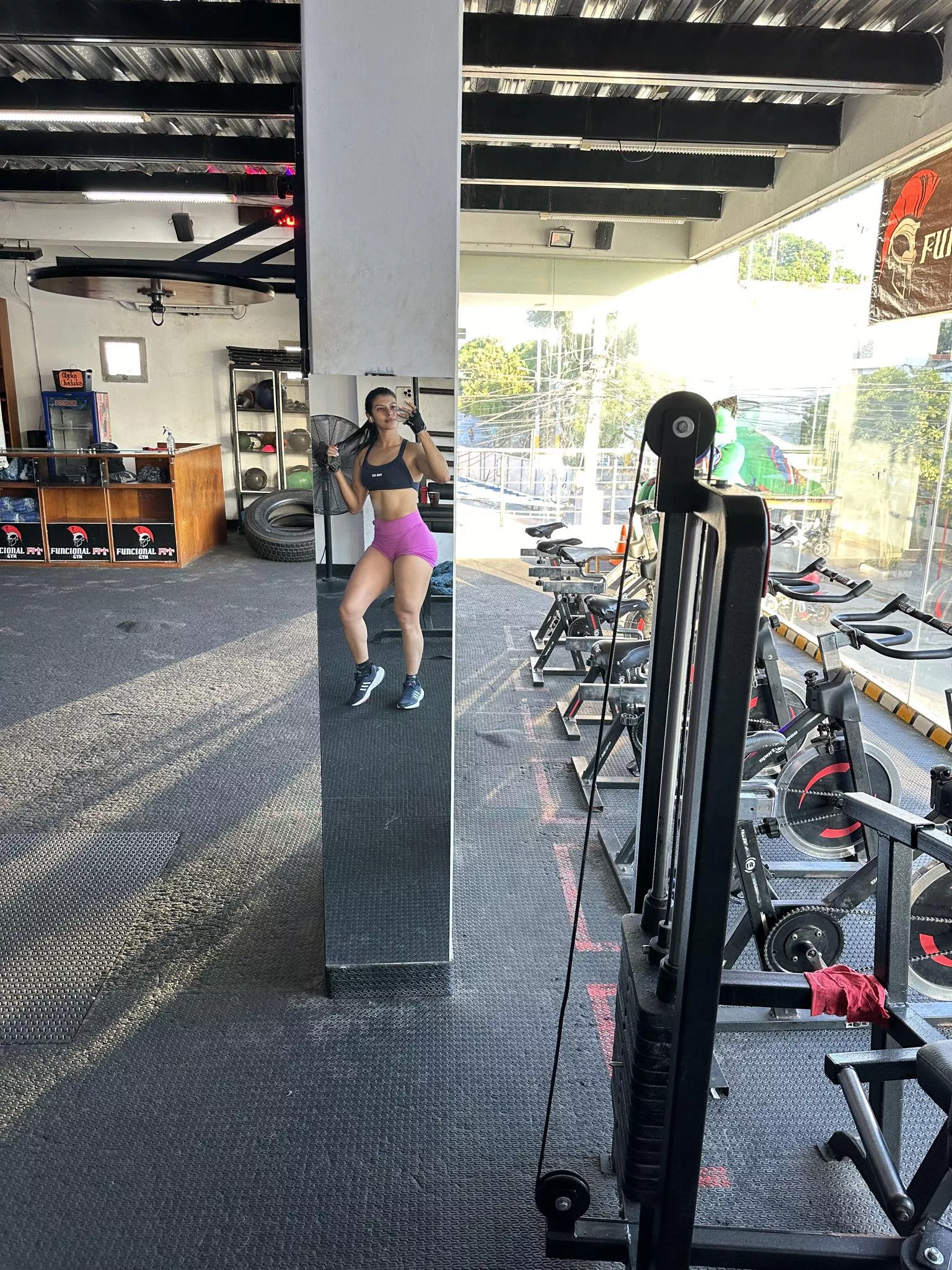 Tell me your thoughts on my gym look