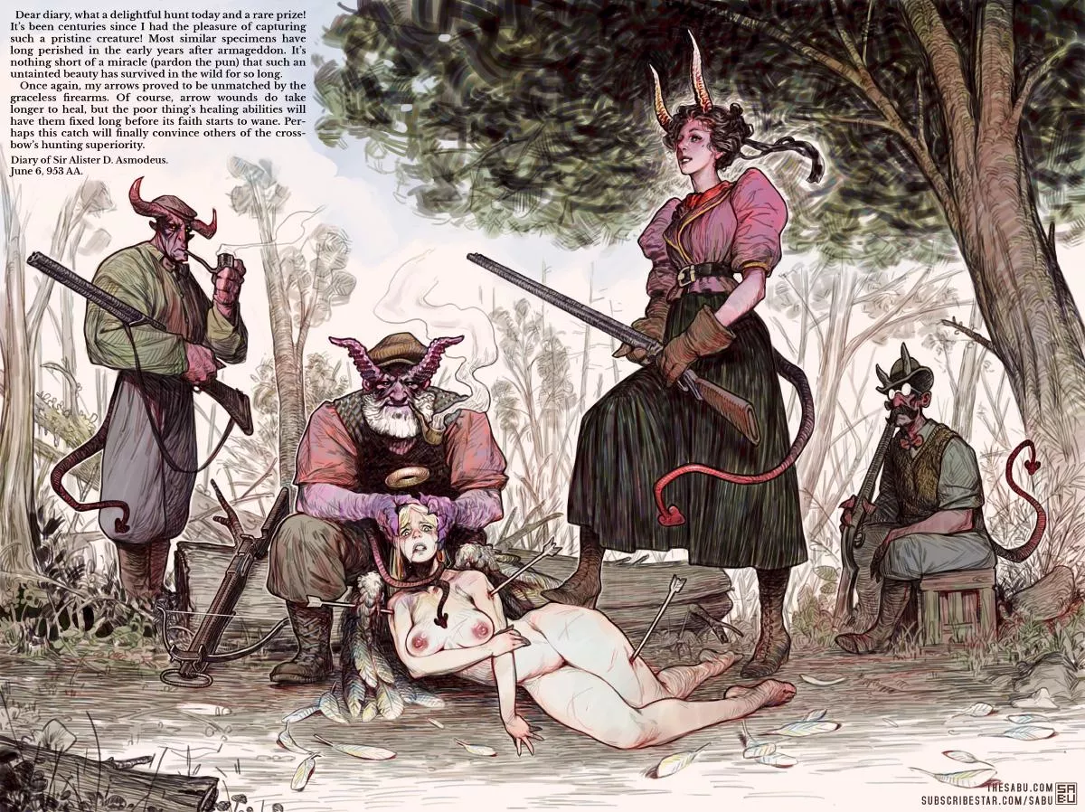 The Diary of Sir Alister D. Asmodeus. 1/4 (Sabu) [OC]