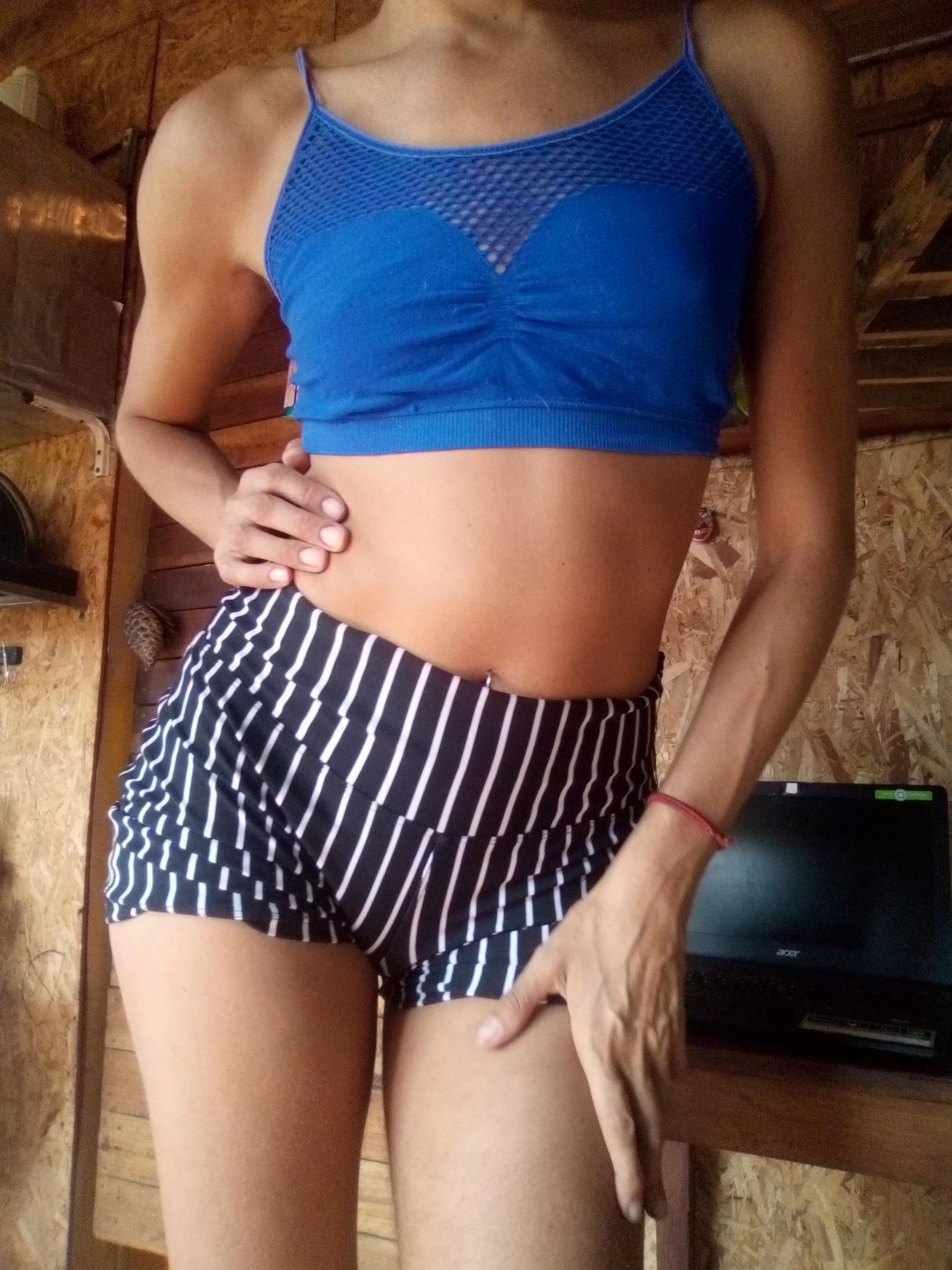 This is a [f] ter my morning workout... Do u train every day too?