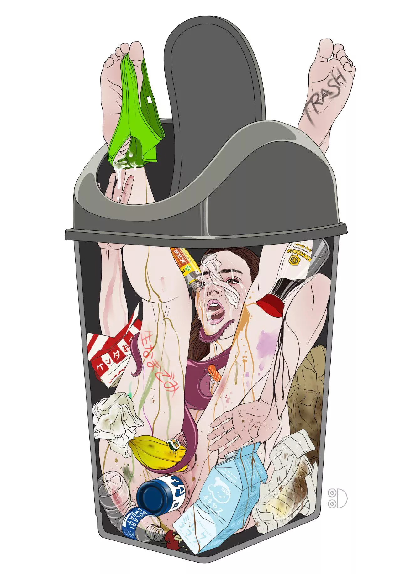 Thrown Away With The Trash!