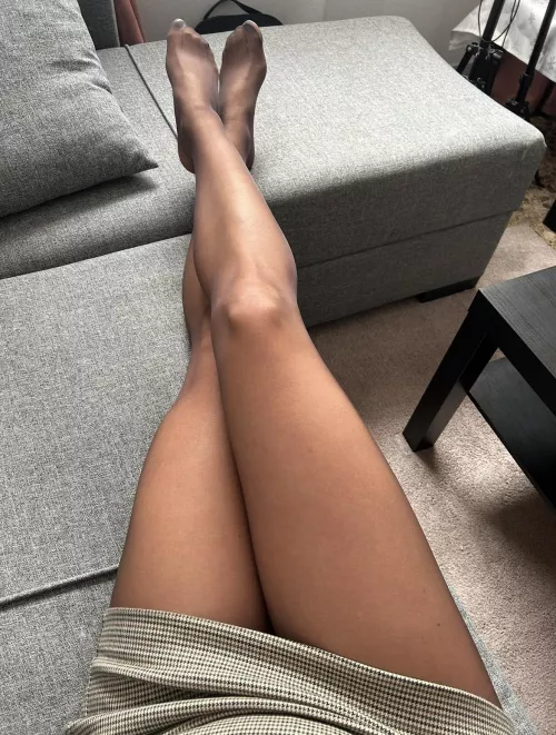 Todays choice of tights for the office 