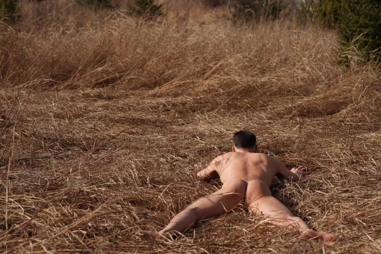 Took some time to roll in the hay with Mother Nature today 