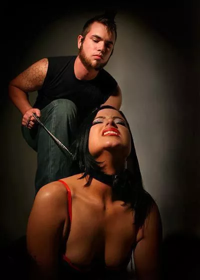 Training a brand new slave...She'll learn, pain is an excellent motivator.