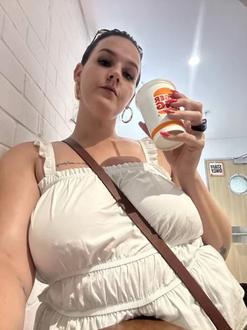 waiting for you at BK, want something to eat