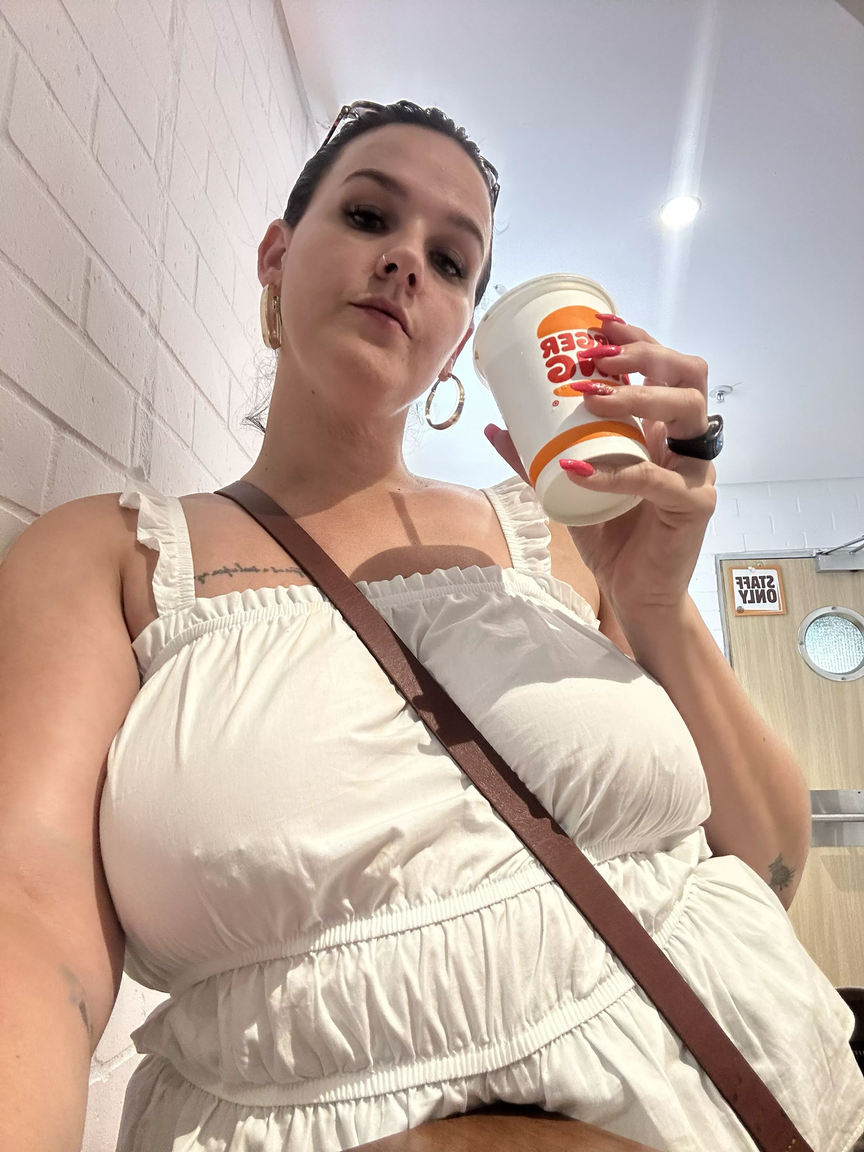 waiting for you at BK, want something to eat