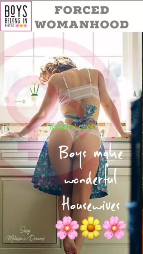 Wanna be a housewife for a real man 