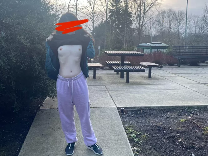 Whoops!! My tits are out again