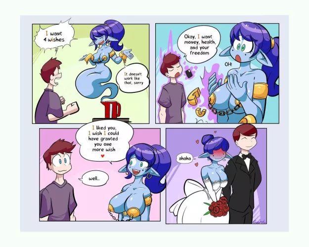 your Jeanie girlfriend bt gunshadart