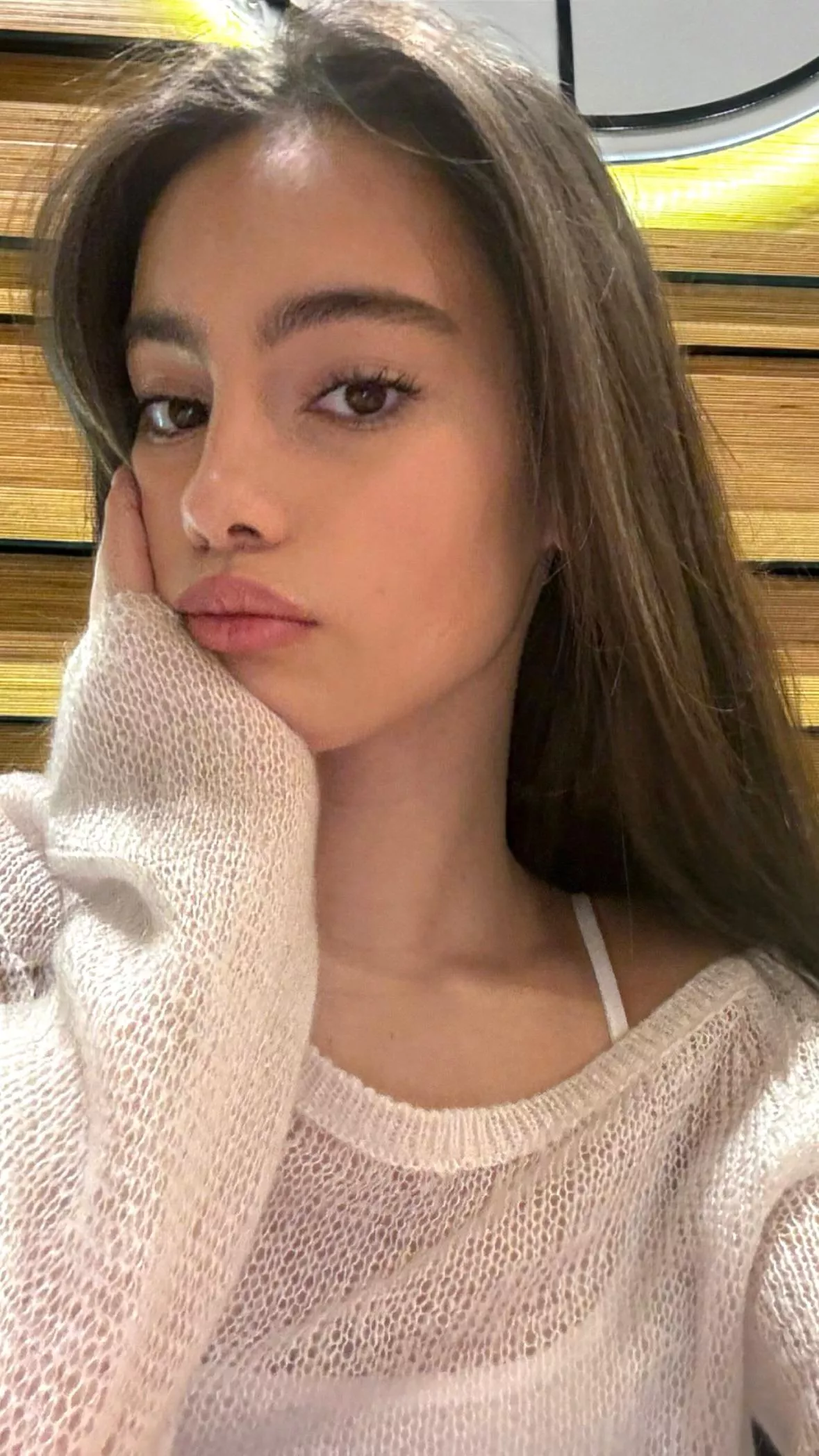 An Ossetian beauty ...