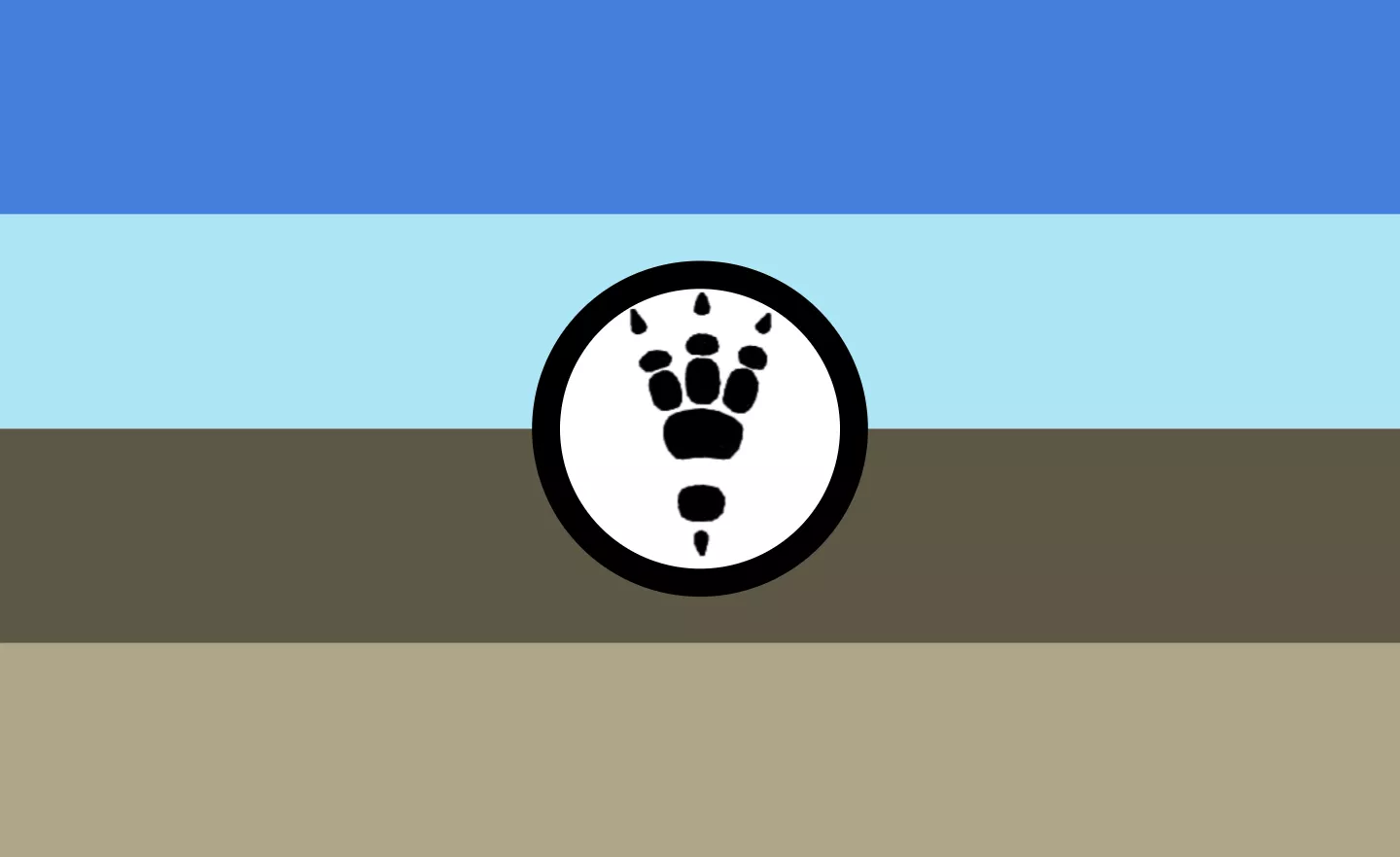 As the vexillologist I am I'm obligated to make to furry flag because the current one sucks