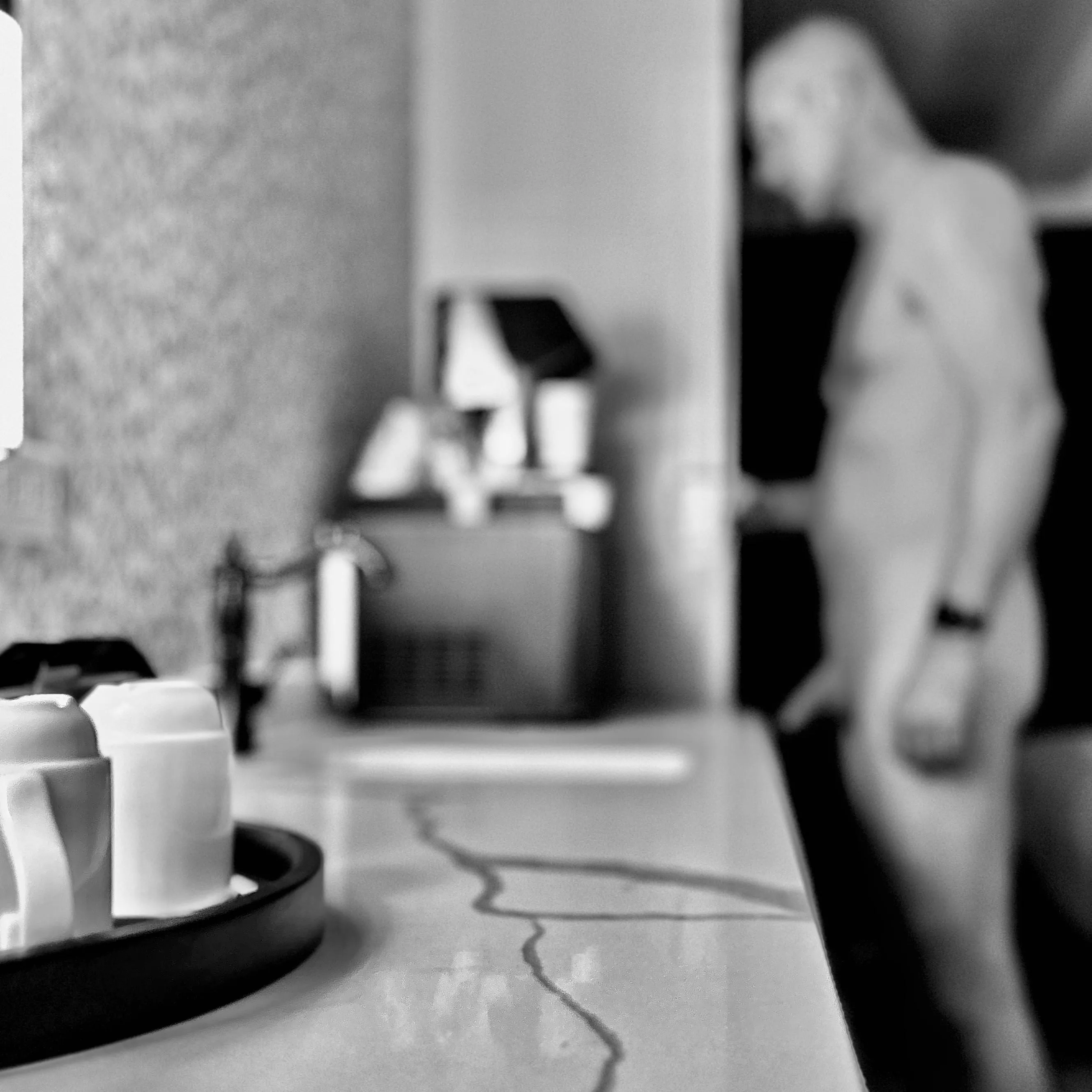 At the 5am coffee bar