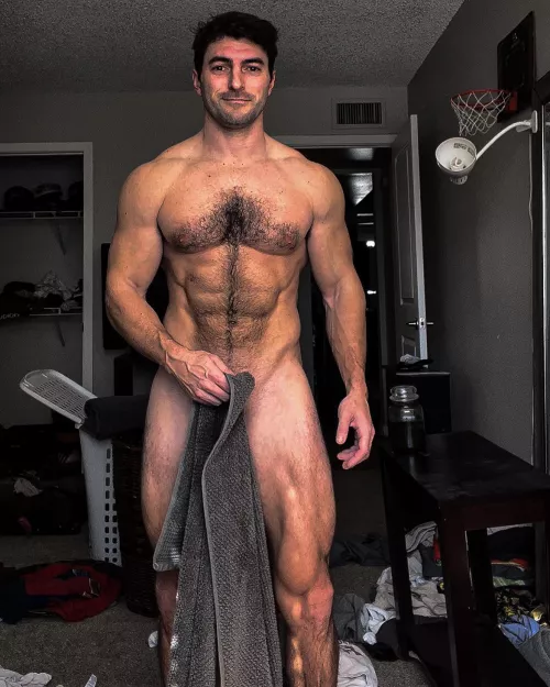 Better at working out than cleaning