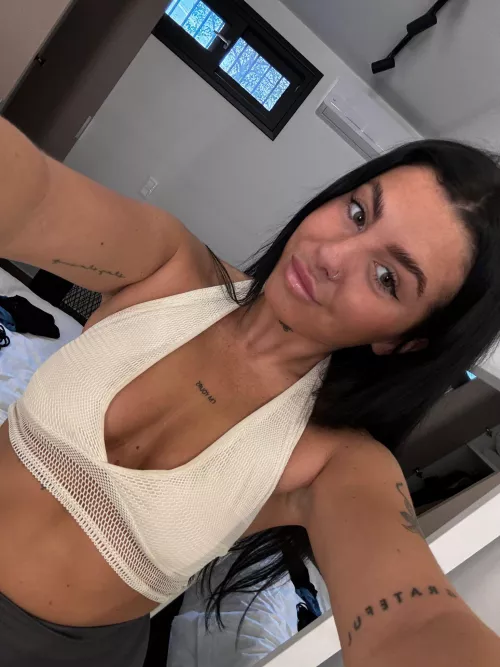 Can I remove my top and show you what's underneath?