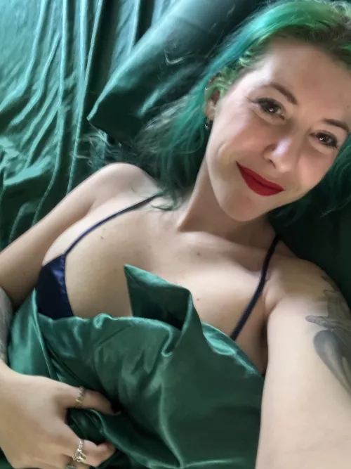 Cutie waiting in bed