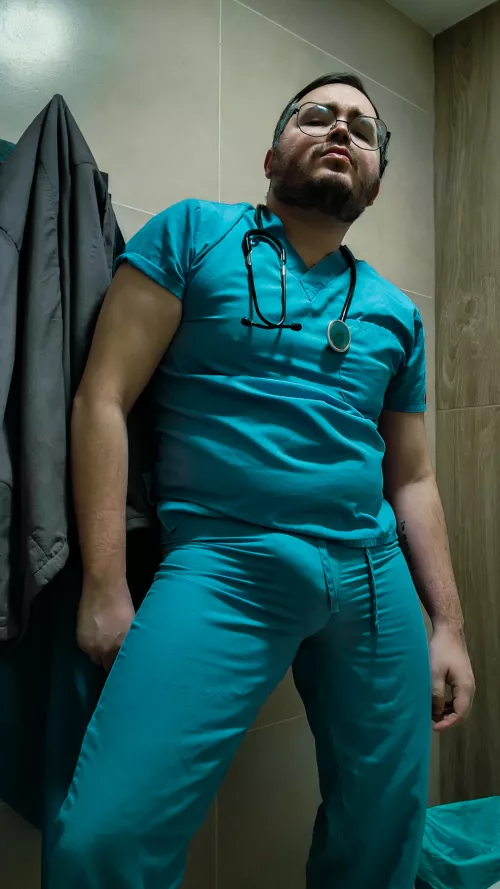 Do you like nerd doctors wearing scrubs?