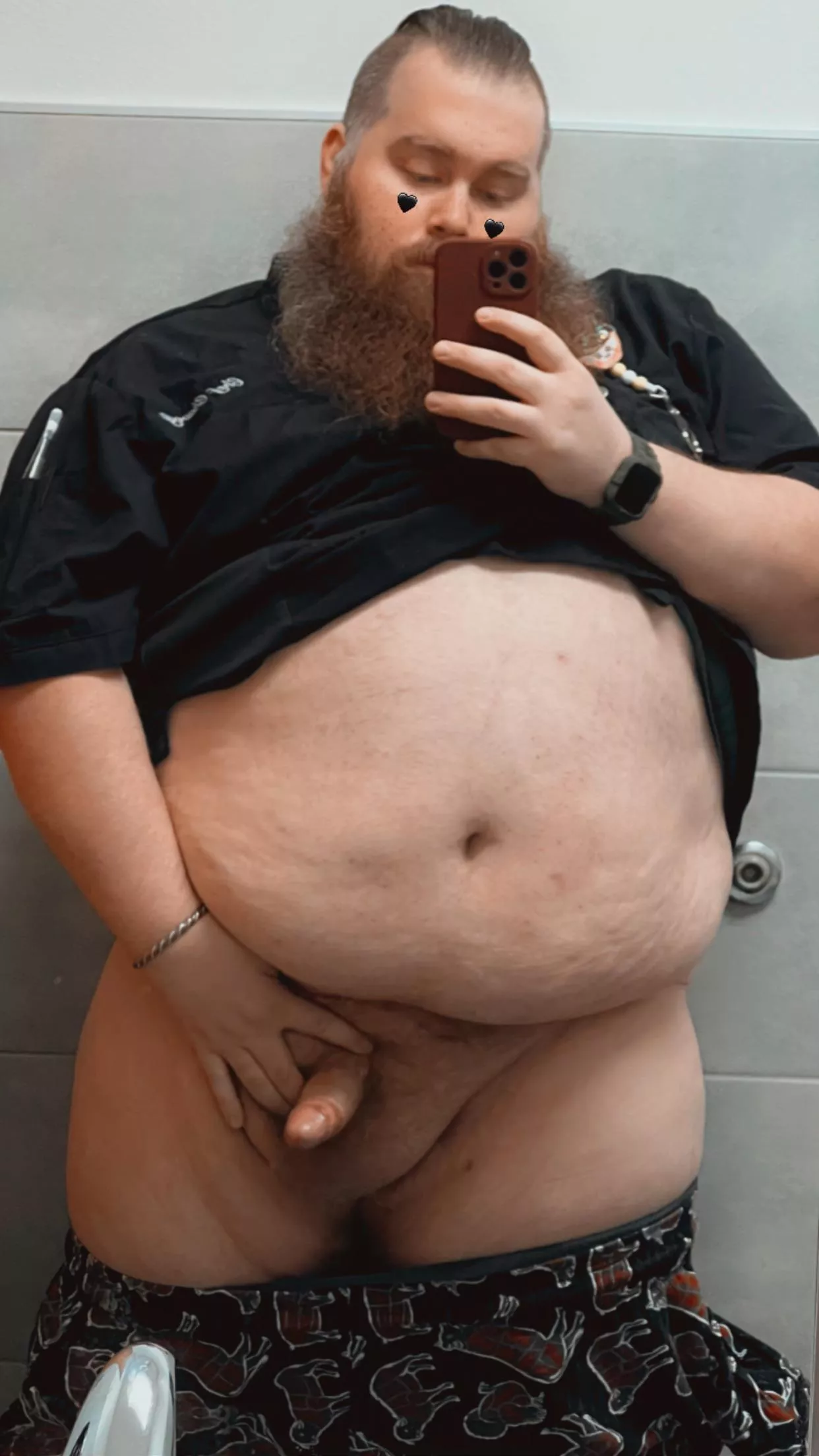 Feeling extra thick all over at work 