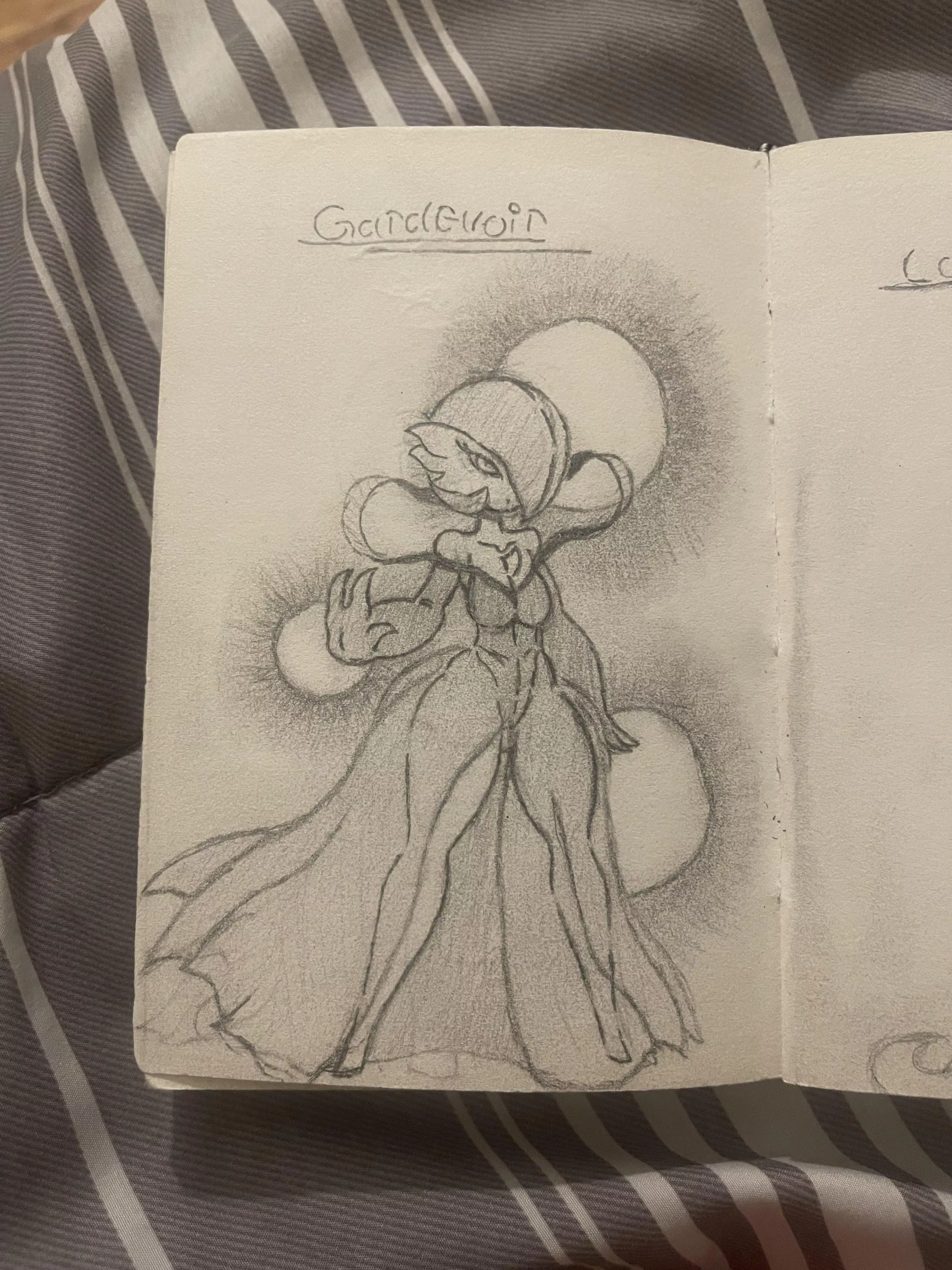 Gardevoir who’s one of my personal favorite designs I made.