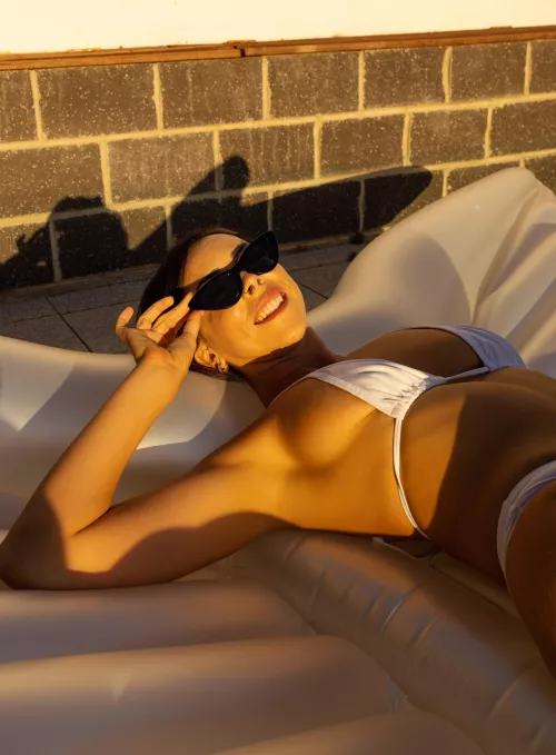 Getting the wife ready.