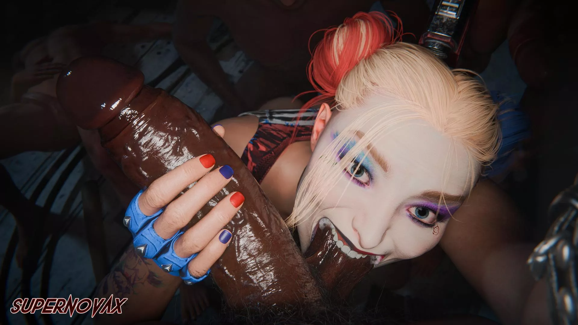 Harley having some fun (SuperNovax) [DC]