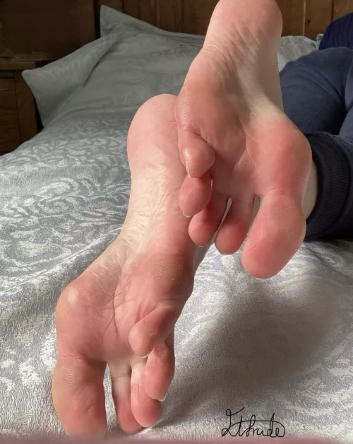 High arches and soft soles 