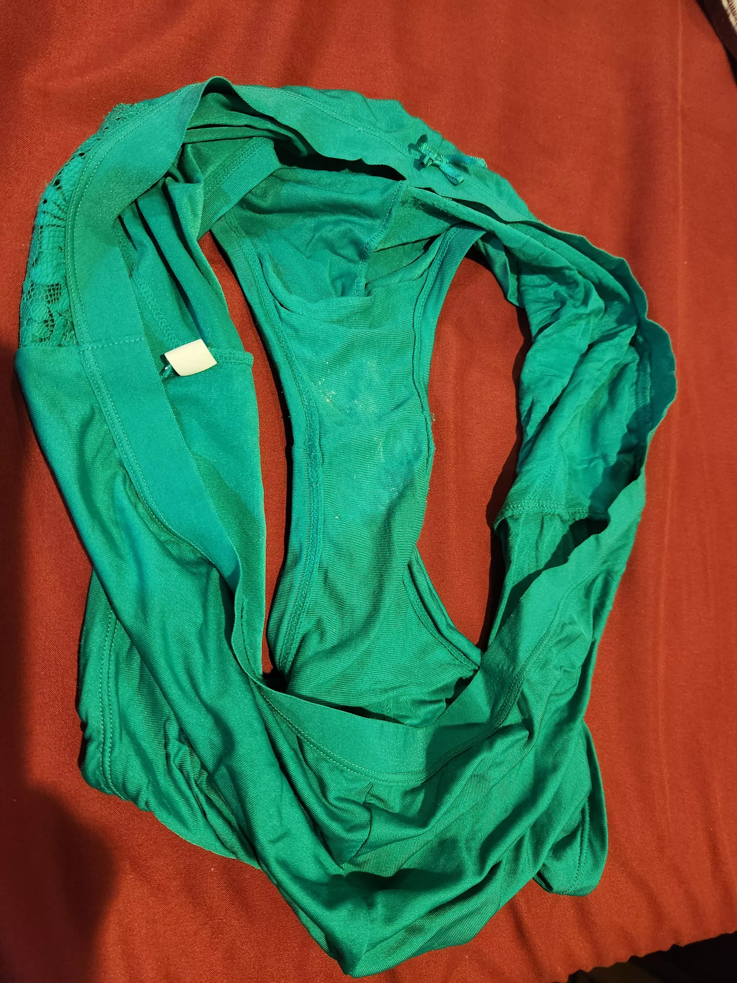 I love licking her panties