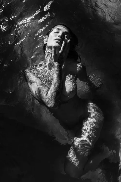 I love swimming in the pool