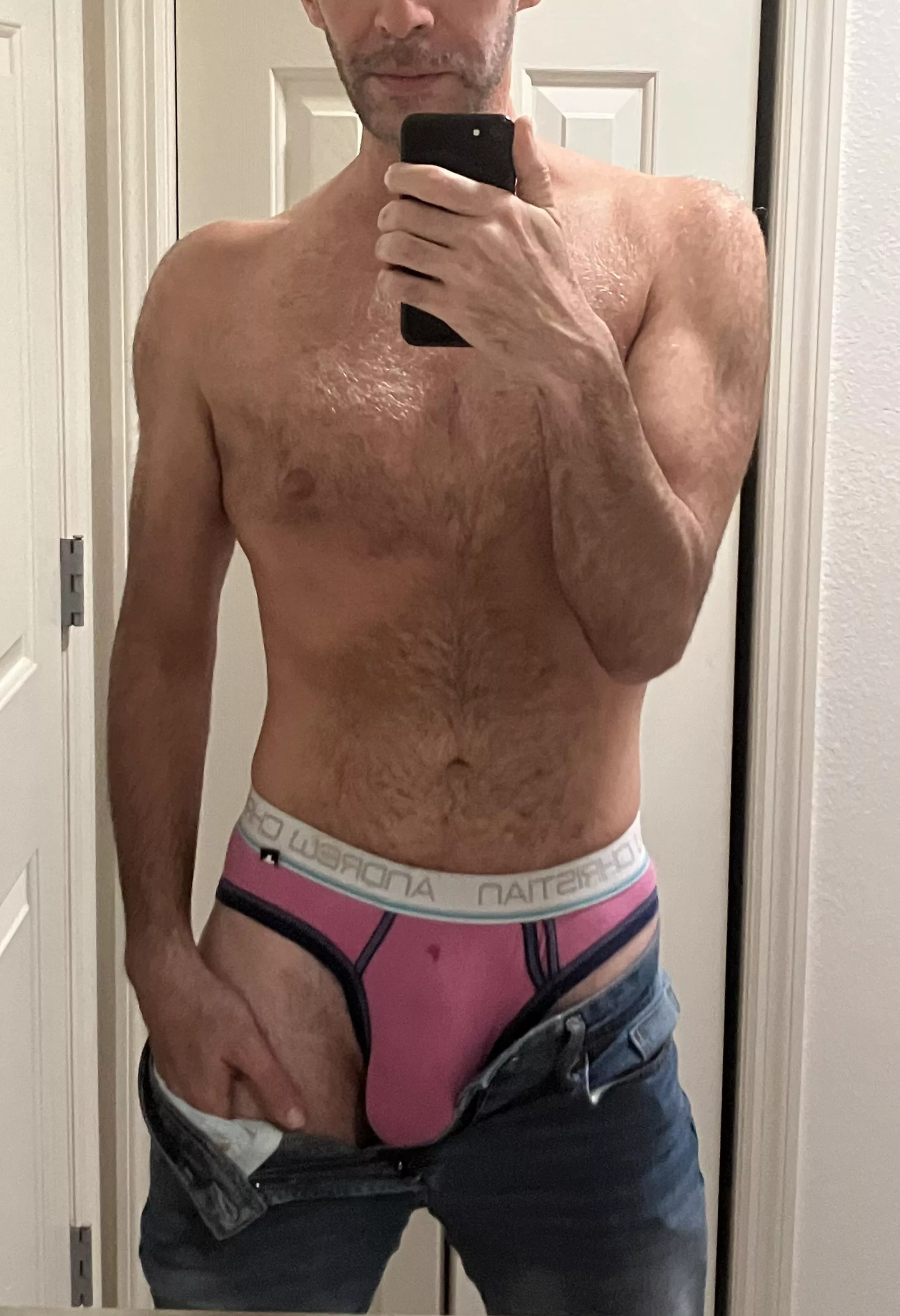 I love this sub. How do my pink briefs look? I’ve only had them on for a couple days…so far.