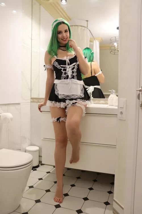 I really love cleaning