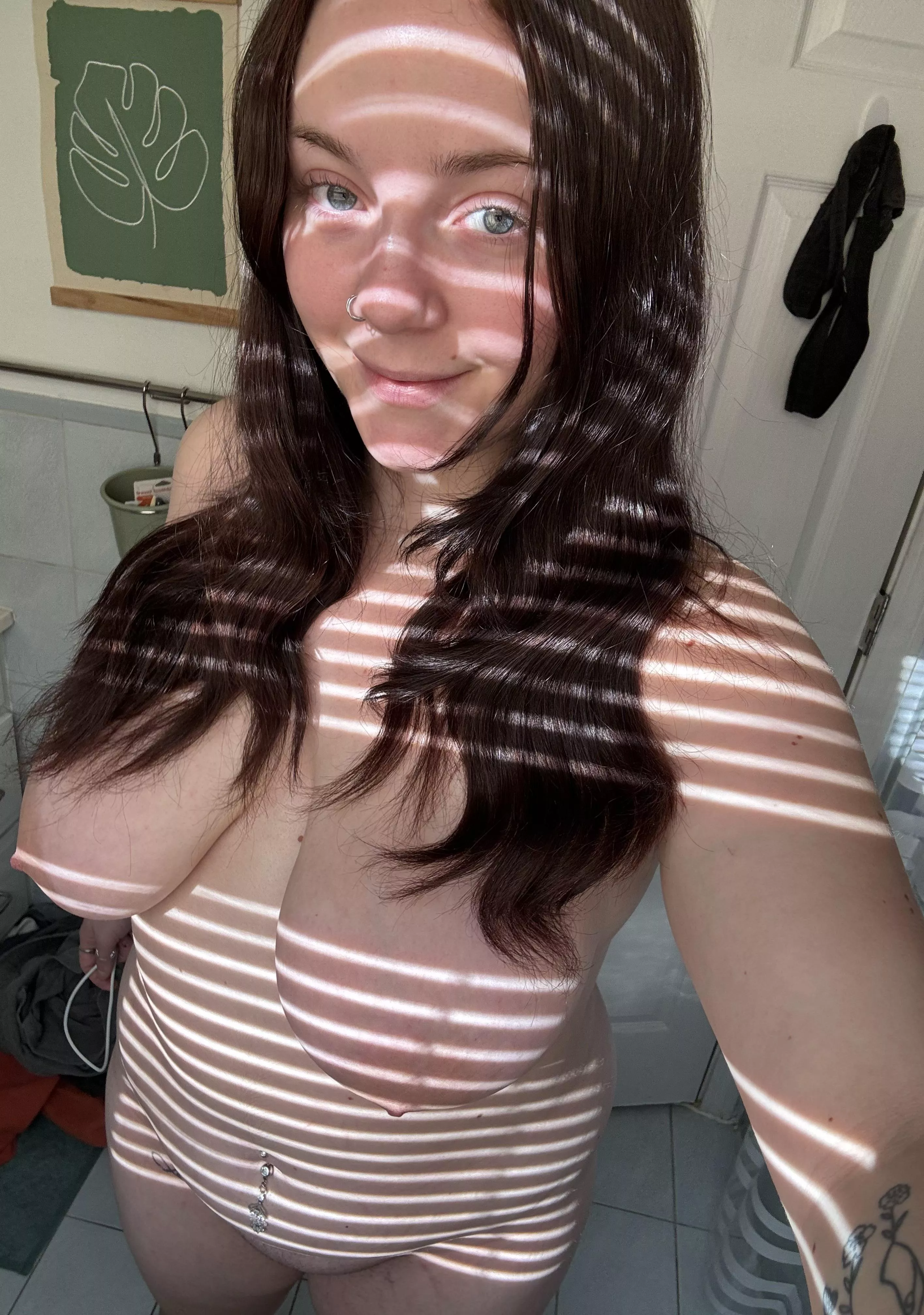 I want to bless you with morning selfies everyday 