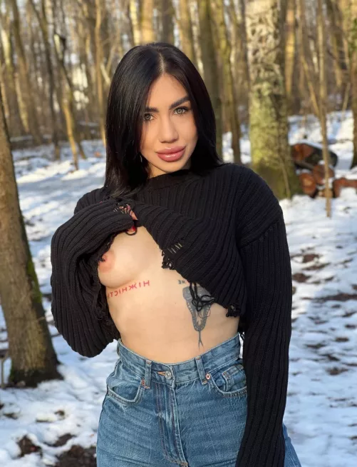 I will let you touch my breasts and suck my nipples