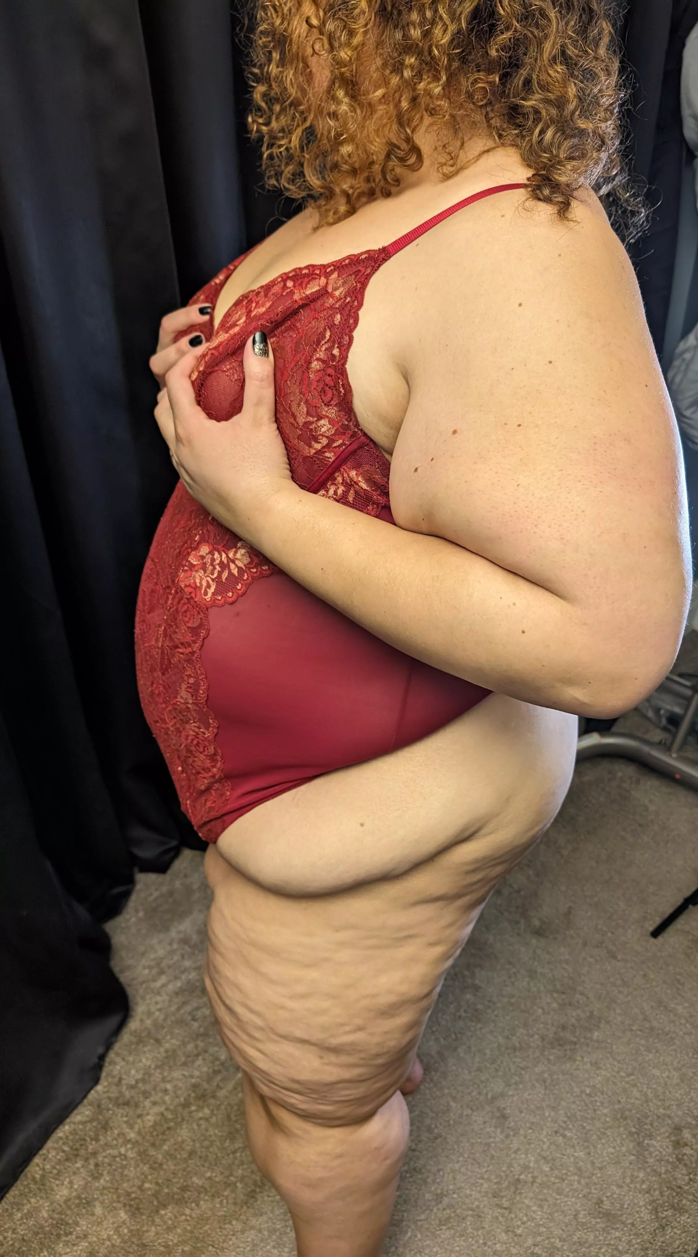 I would rather your hands on my body...