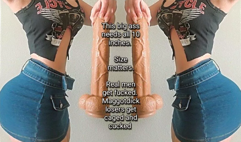 Im a big booty girl. Of course, size matters. 